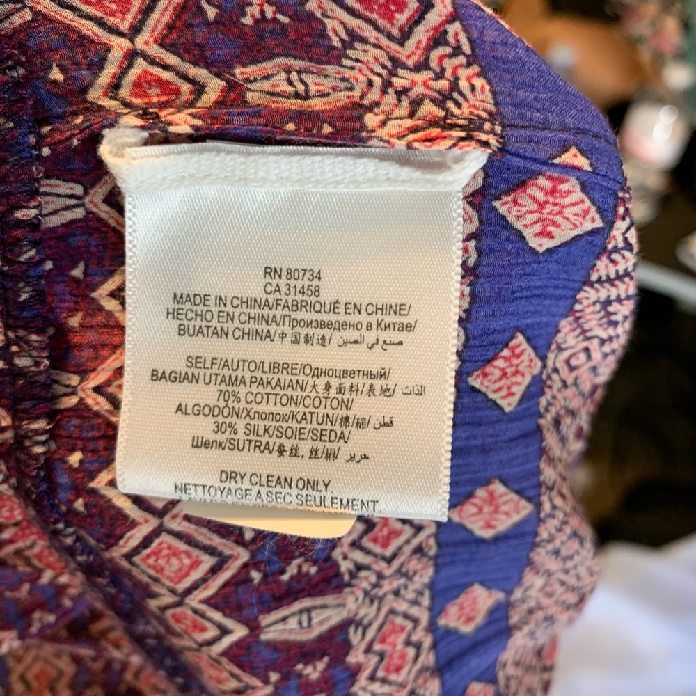 Bcbg Maxazria Yulissa Mosaic-Print Dress Shift XS - Picture 7 of 8